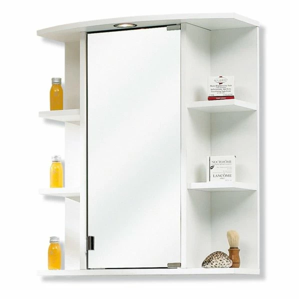 Spiegelschrank - Weiß - Mit LED-Beleuchtung 3 Spiegelschrank - Weiß - Mit LED-Beleuchtung