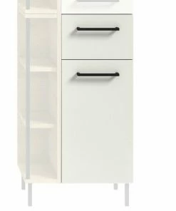 Unterschrank - Weiß Glanz - 30 Cm