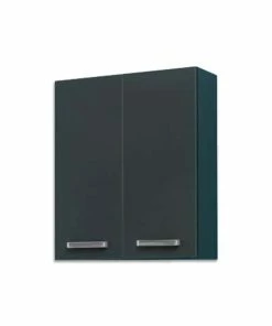 Wandschrank MAINZ - Anthrazit-glänzend - 60 Cm Breit