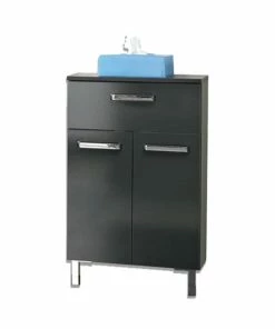 Unterschrank - Anthrazit Glänzend - 50 Cm Breit