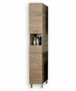 Hochschrank - San Remo Eiche - 30 Cm Breit