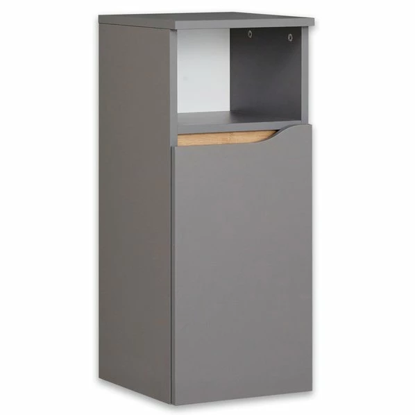 Unterschrank - Quarzgrau-Eiche - 30 Cm 3 Unterschrank - Quarzgrau-Eiche - 30 Cm