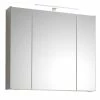 Spiegelschrank - Quarzgrau Matt - Mit Beleuchtung - 80 Cm -Wenko Verkaufsgeschäft 0287056200 1600Wx1600H 598Wx598H