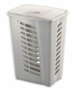 Wäschesammler - Creme - 60 Liter