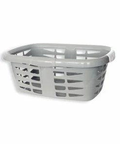 Wäschekorb - Hellgau - 47 Liter