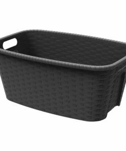 Wäschekorb - Anthrazit - 35 Liter