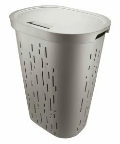 Wäschebox - Naturgrau - 55 Liter