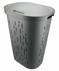 Wäschebox - Grau - 55 Liter