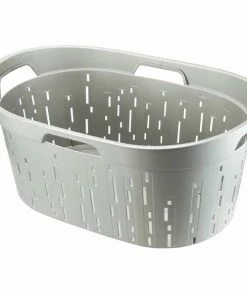 Wäschekorb - Naturgrau - 42 Liter
