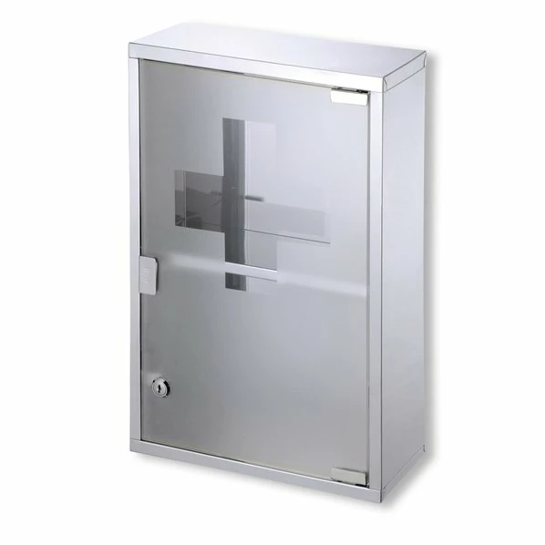 Medizinschrank - Metall - Glastür 3 Medizinschrank - Metall - Glastür