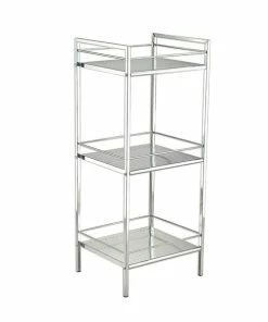 Badregal - Chrom - 3 Böden