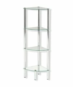 Badeckregal - Verchromt - Metall - 30 Cm Breit