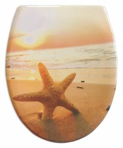 Calimosa WC-Sitz - Orange - Absenkautomatik