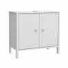 Waschbeckenunterschrank - Weiß - 64 Cm 2 Waschbeckenunterschrank - Weiß - 64 Cm -Wenko Verkaufsgeschäft 1023075800 1600Wx1600H 598Wx598H