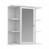 Spiegelschrank - Weiß - 60 Cm 1 Spiegelschrank - Weiß - 60 Cm -Wenko Verkaufsgeschäft 1023075900 1600Wx1600H 598Wx598H