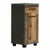 Unterschrank - Old Wood Vintage - Beton - 40 Cm