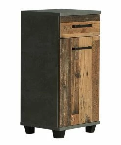 Unterschrank - Old Wood Vintage - Beton - 40 Cm
