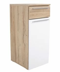 Unterschrank - Bianco Eiche-weiß - 40 Cm Breit