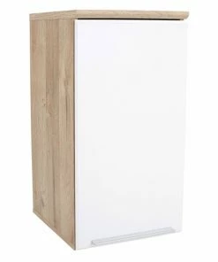Hängeschrank - Bianco Eiche-weiß - 40 Cm Breit