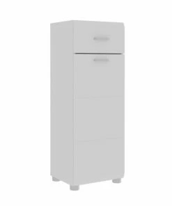 Unterschrank - Weiß Hochglanz-weiß - 83 Cm Hoch