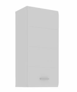 Hängeschrank - Weiß Hochglanz-weiß - 64 Cm Hoch