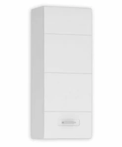 Hängeschrank - Weiß Hochglanz-alpinweiß - 30 Cm Breit