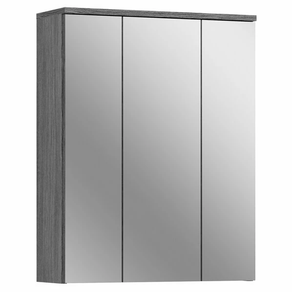 Spiegelschrank - Rauchsilber - 60 Cm 3 Spiegelschrank - Rauchsilber - 60 Cm