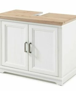 Waschbeckenunterschrank - Pinie Hell - Artisan Eiche - 83 Cm Breit