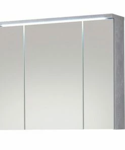 Spiegelschrank - Betonoptik - 80 Cm Breit