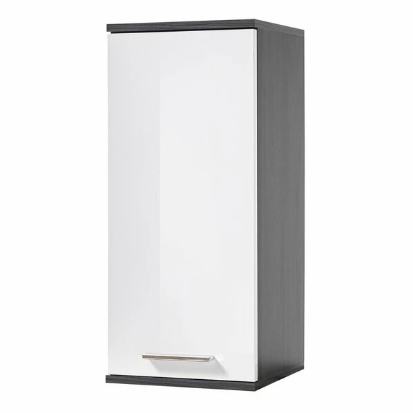 Hängeschrank - Grau-weiß - 30 Cm Breit 3 Hängeschrank - Grau-weiß - 30 Cm Breit