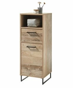 Unterschrank - Old Style Hell - 102 Cm Hoch