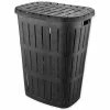 Wäschetonne - Kunststoff - Schwarz - 62 Liter 2 Wäschetonne - Kunststoff - Schwarz - 62 Liter -Wenko Verkaufsgeschäft 2693002200 1600Wx1600H 598Wx598H