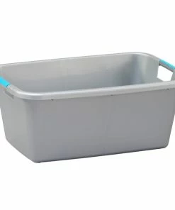 Wäschewanne - Silber - 60x40 Cm