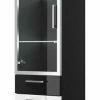 Hänge-Hochschrank RIMA - Anthrazit-weiß - Glastür -Wenko Verkaufsgeschäft 9003358000 1600Wx1600H 598Wx598H