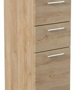 Badschrank RIMA - Eiche Hell - 75 Cm Hoch