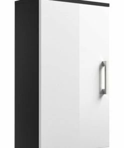 Hängeschrank RIMA - Anthrazit-weiß - 40 Cm