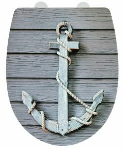 WENKO WC-Sitz ROPE - Hochglanz - Absenkautomatik