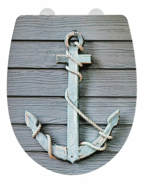 WENKO WC-Sitz ROPE - Hochglanz - Absenkautomatik 3 WENKO WC-Sitz ROPE - Hochglanz - Absenkautomatik