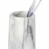 WENKO Zahnputzbecher ONYX - Weiß - Marmor -Wenko Verkaufsgeschäft 9003881600 1600Wx1600H 598Wx598H