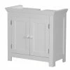 Waschbeckenunterschrank - Weiß - 57 Cm Breit
