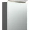 LED-Spiegelschrank - Anthrazit Seidenglanz - 60 Cm -Wenko Verkaufsgeschäft 9004042900 1600Wx1600H 598Wx598H