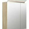 LED-Spiegelschrank - Eiche Hell - 60 Cm 2 LED-Spiegelschrank - Eiche Hell - 60 Cm -Wenko Verkaufsgeschäft 9004043000 1600Wx1600H 598Wx598H