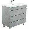 Stand-Waschtisch KALI - Beton-Optik - 70 Cm 2 Stand-Waschtisch KALI - Beton-Optik - 70 Cm -Wenko Verkaufsgeschäft 9004045400 1600Wx1600H 598Wx598H