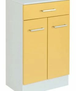 Unterschrank RIGA - Gelb - 50 Cm