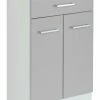 Unterschrank RIGA - Hellgrau - 50 Cm -Wenko Verkaufsgeschäft 9004329500 1600Wx1600H 598Wx598H