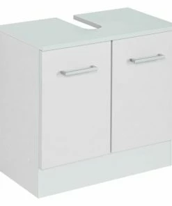 Waschbeckenunterschrank RIGA - Weiß - 60 Cm