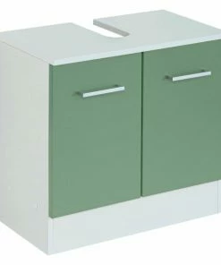 Waschbeckenunterschrank RIGA - Grün - 60 Cm