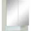 Spiegelschrank RIGA - Weiß - 60 Cm 2 Spiegelschrank RIGA - Weiß - 60 Cm -Wenko Verkaufsgeschäft 9004331200 1600Wx1600H 598Wx598H