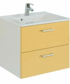 Waschtisch RIGA - Gelb - 60 Cm
