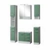 5-teiliges Badmöbel-Set RIGA - Grün - Mit Beleuchtung -Wenko Verkaufsgeschäft 9004333400 1600Wx1600H 598Wx598H